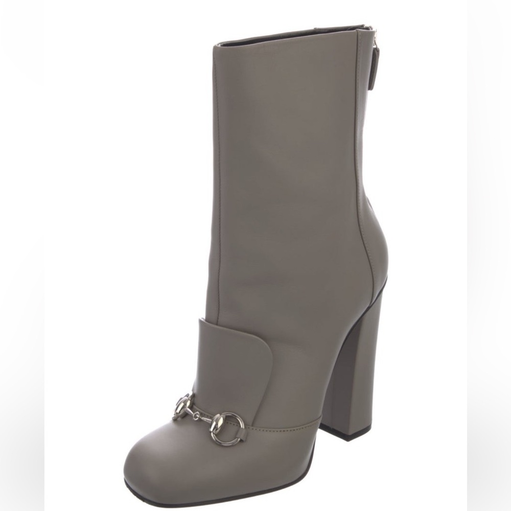 Gucci Leather Booties - Picture 1 of 5